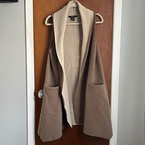 Cejon Long Vest - Tan - ML